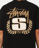 Stussy S Wreath T-Shirt Pigment Black