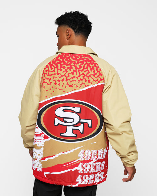 New Era San Francisco 49ers Coach Jacket Red