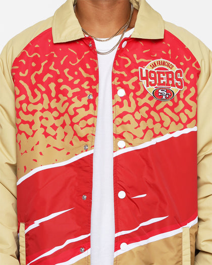 New Era San Francisco 49ers Coach Jacket Red