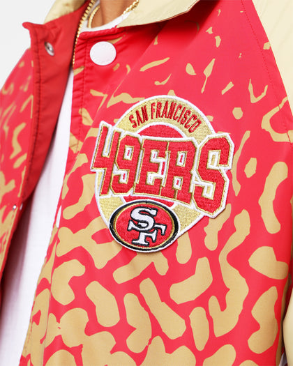 New Era San Francisco 49ers Coach Jacket Red