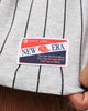 New Era Houston Astros Pinstripe T-Shirt Grey