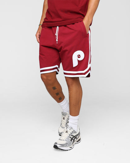 New Era Philadelphia Phillies Logo Select Shorts Red