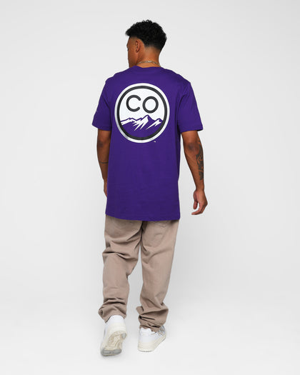 New Era Colorado Rockies Retro T-Shirt Black