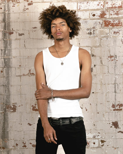 Saint Morta Arvina Waffle Singlet White