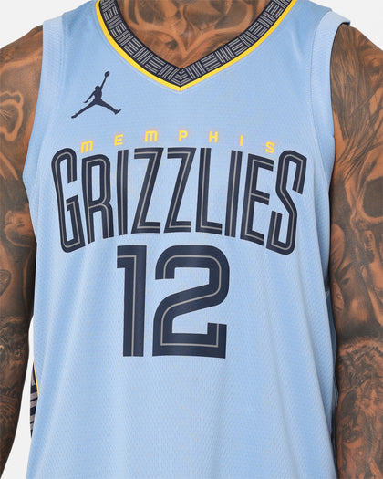 Nike Ja Morant Memphis Grizzlies #12 Statement Edition Dri-FIT Swingman Jersey Light Blue