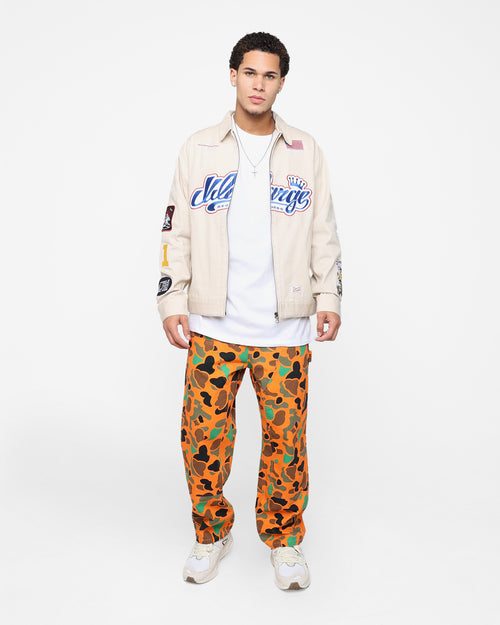 X-Large Records Work Jacket Beige