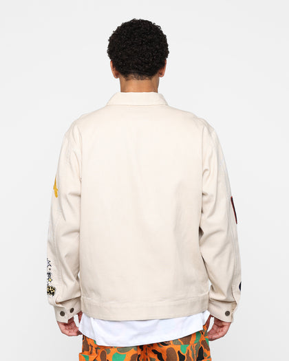 X-Large Records Work Jacket Beige