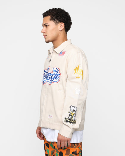 X-Large Records Work Jacket Beige