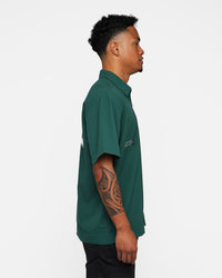 Students Golf Baker Cabana Shirt Green