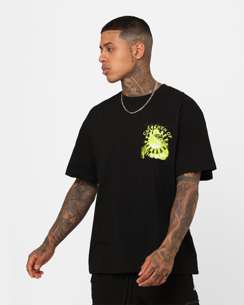 Students Golf Children Of The Sun T-Shirt Black