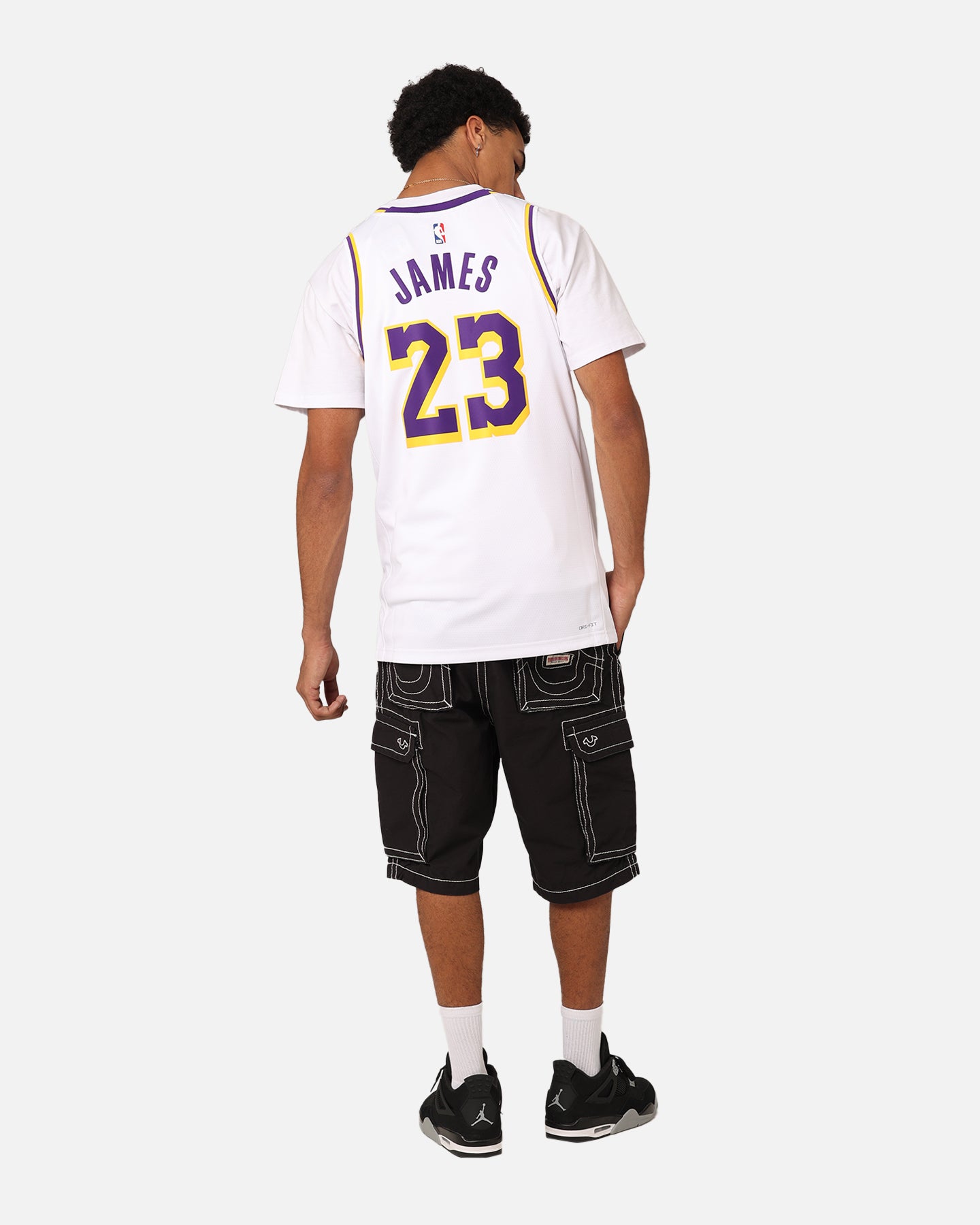 lebron james swingman jersey white