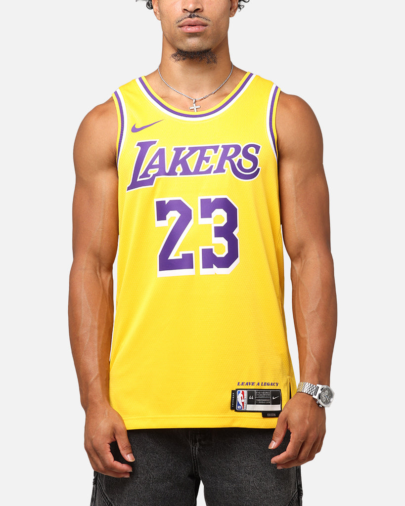 Playera Lakers Amarilla Nike Los Angeles Lakers Lebron James Dri