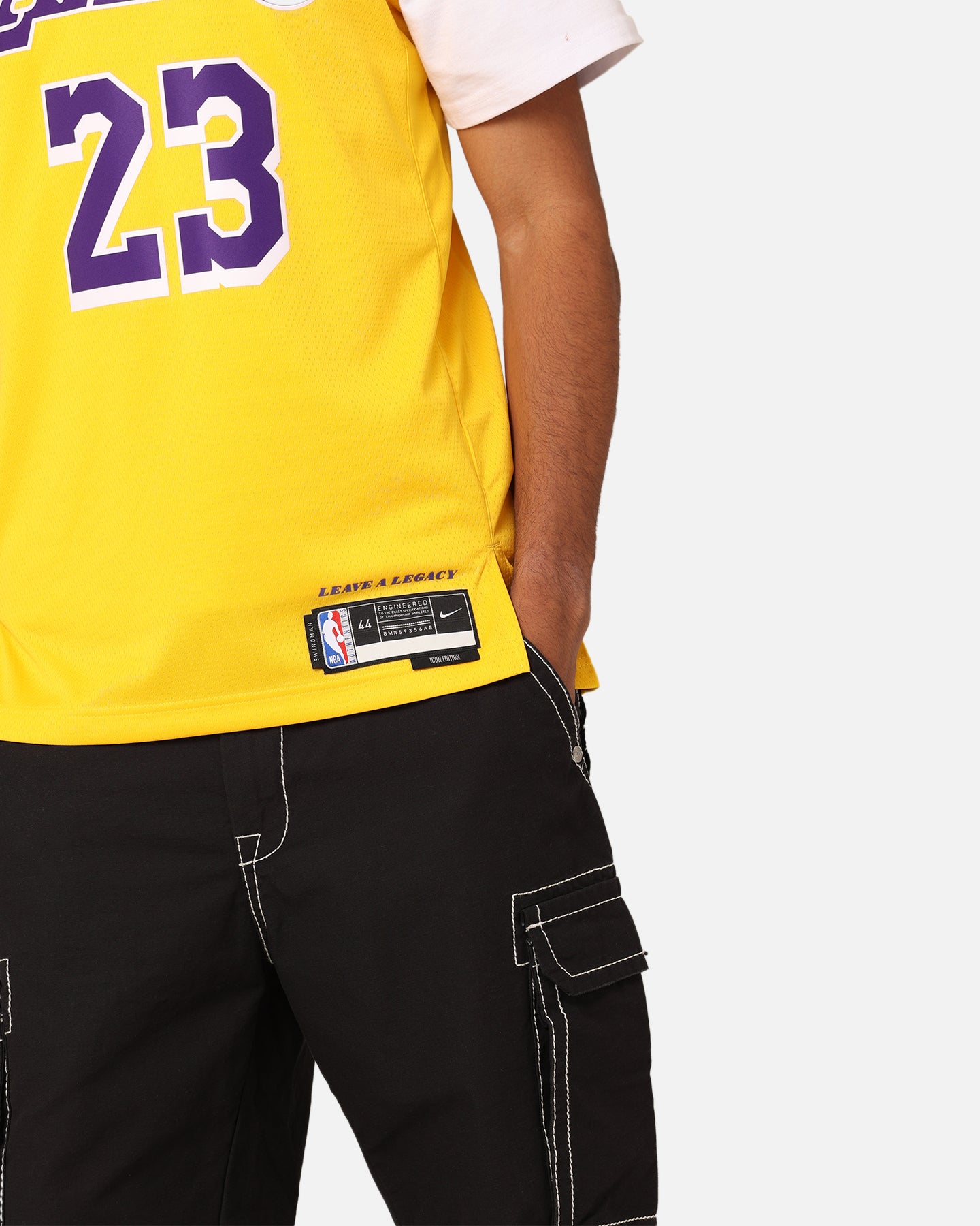 black yellow lebron jersey