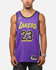 Nike Los Angeles Lakers Lebron James Dri-FIT Swingman Jersey Field Purple