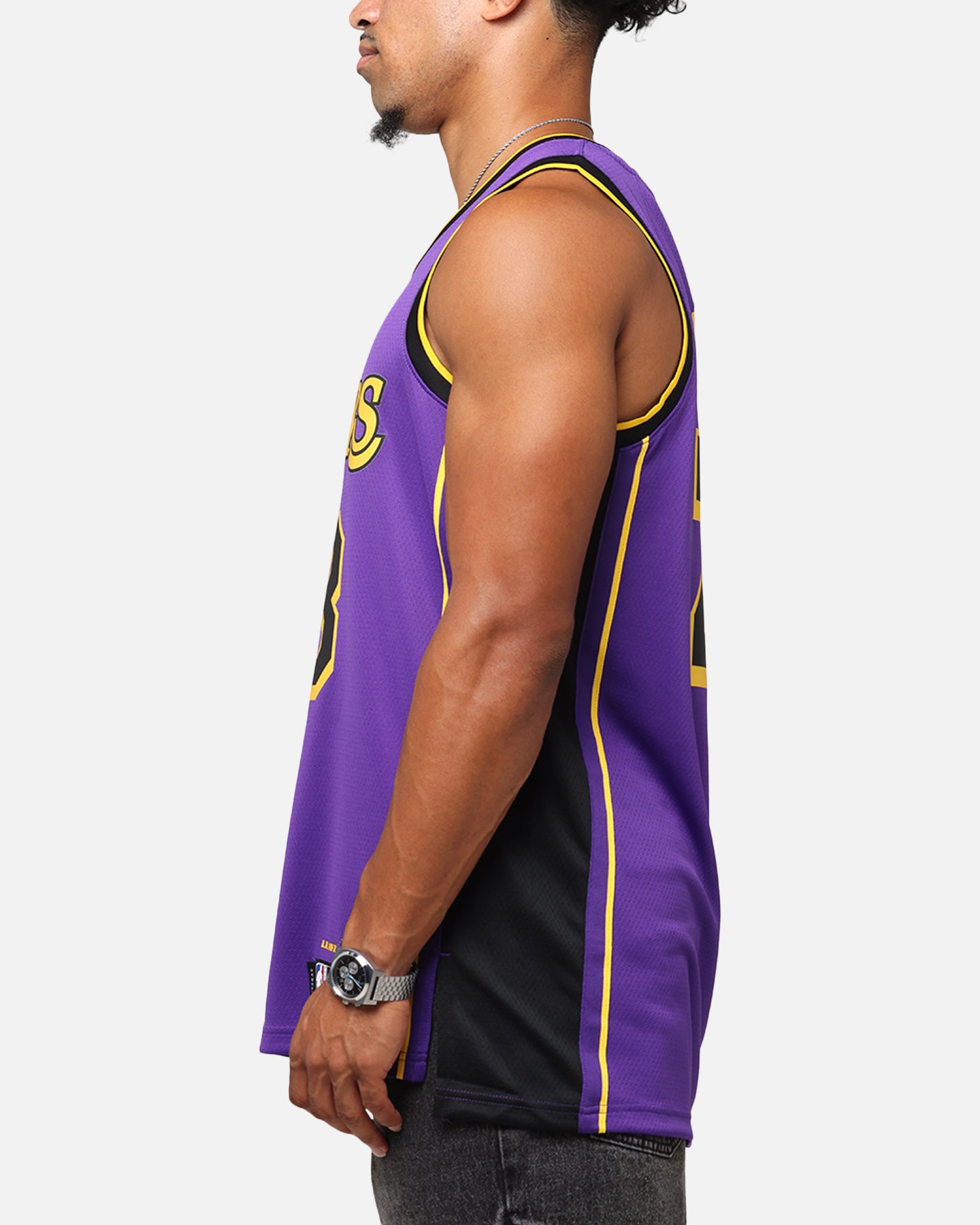 Nike Los Angeles Lakers Lebron James Dri-FIT Swingman Jersey Field