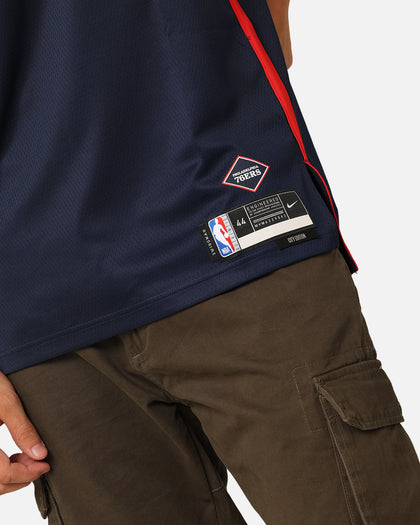 Nike Philadelphia 76ers James Harden City Edition 2023/24 Dri-FIT Swingman Jersey College Navy