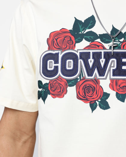 Pro Standard Dallas Cowboys Roses T-Shirt Eggshell