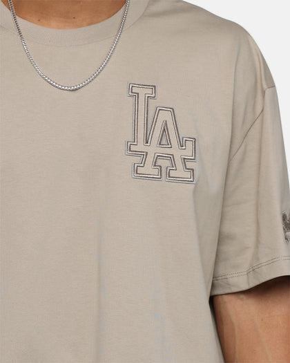 Pro Standard Los Angeles Dodgers Neutral T-Shirt Taupe