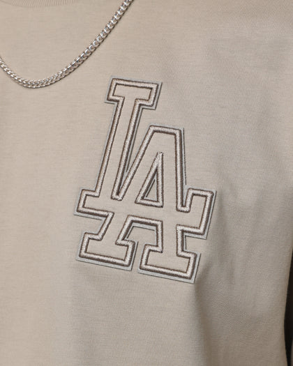 Pro Standard Los Angeles Dodgers Neutral T-Shirt Taupe