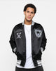 Pro Standard Las Vegas Raiders Satin Varsity Jacket Black/Grey