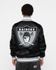 Pro Standard Las Vegas Raiders Satin Varsity Jacket Black/Grey
