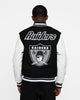 Pro Standard Oakland Raiders Wool Varsity Jacket Black/White