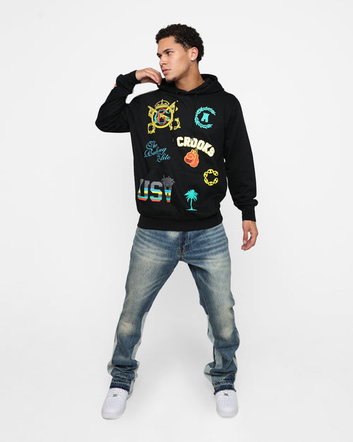 Crooks & Castles Everything Goes Hoodie Black