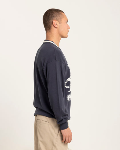 Carré Brave Knitted Sweater Navy