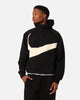 Nike Swoosh Fleece Half-Zip Hoodie Black/Coconut Milk