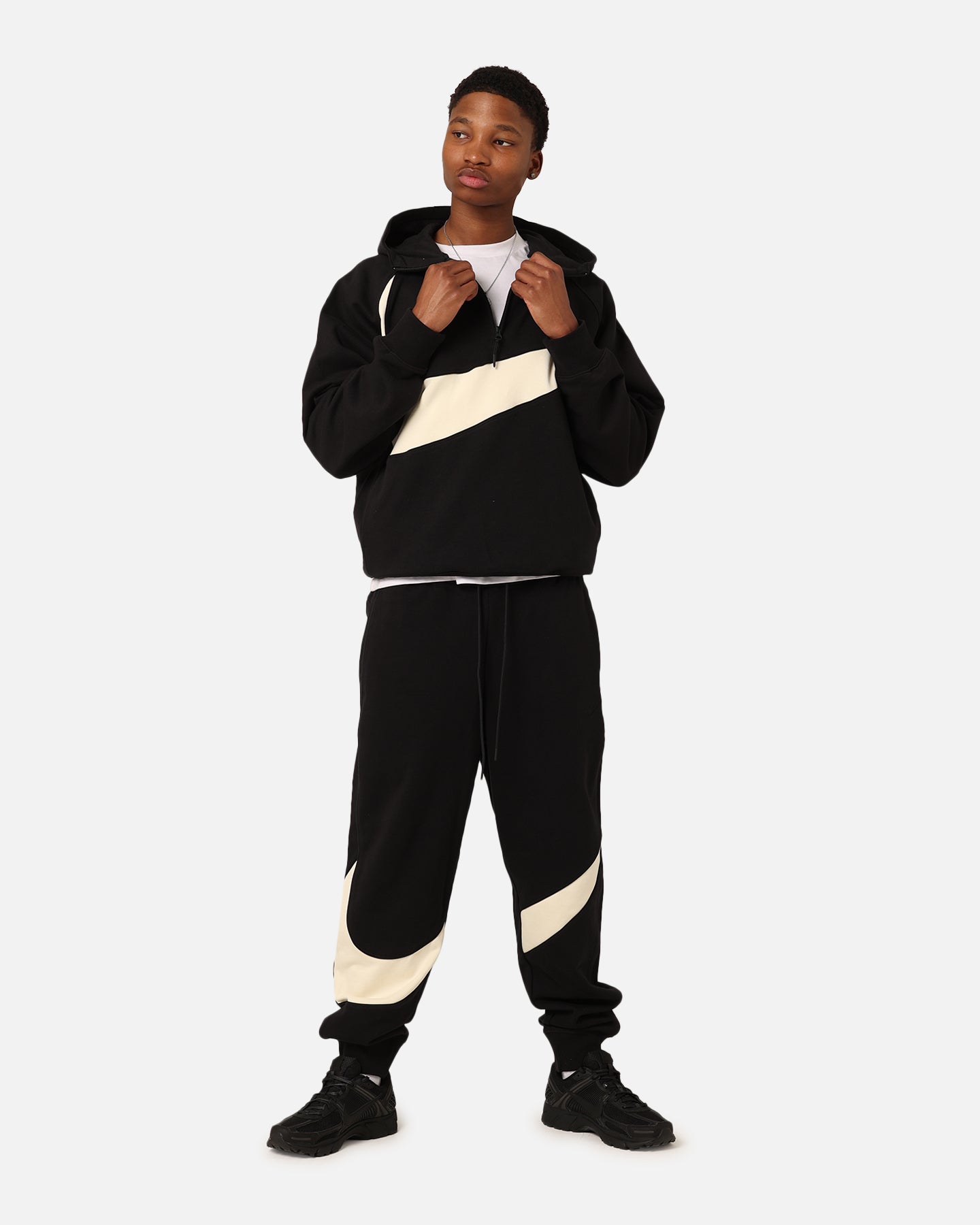 nike swoosh coconut milk tracksuit