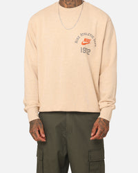 Nike Sportswear Club Fleece Crewneck Sesame