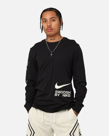 Nike Sportswear Big Swoosh Long Sleeve T-Shirt Black