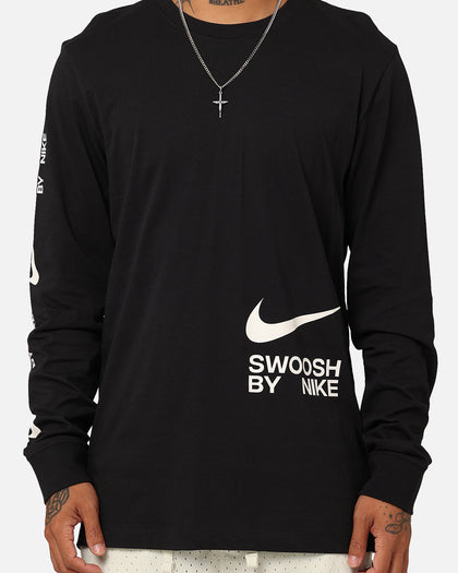 Nike Sportswear Big Swoosh Long Sleeve T-Shirt Black