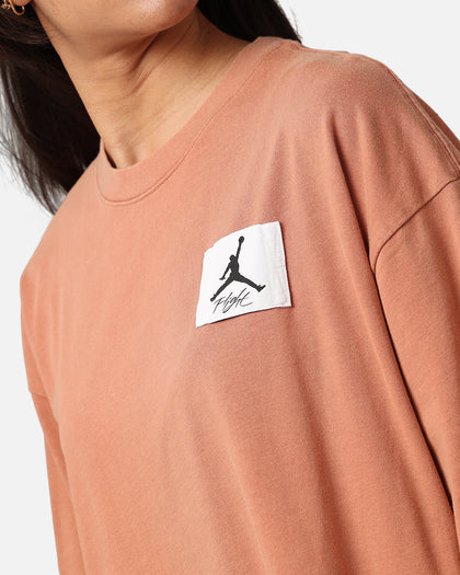 Jordan Flight Essentials Oversized Crewneck T-Shirt Sky J Orange