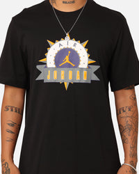 Jordan Flight MVP T-Shirt Black/Sky J Purple