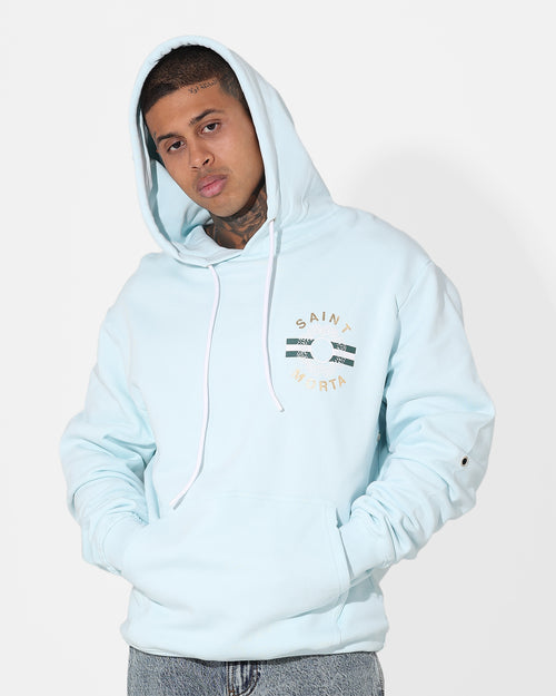 Saint Morta Elemental Hoodie Pale Blue