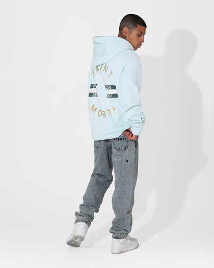 Saint Morta Elemental Hoodie Pale Blue