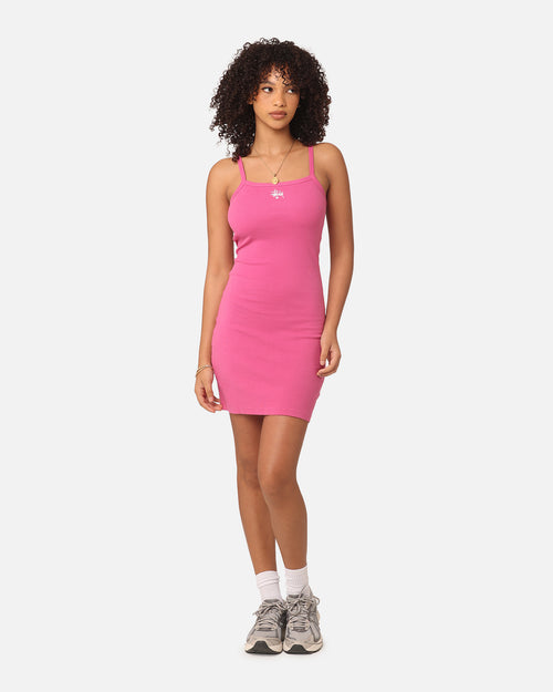 Stussy Women's Graffiti Rib Dress Berry