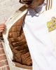 Starter Athletic Bomber Jacket Off White
