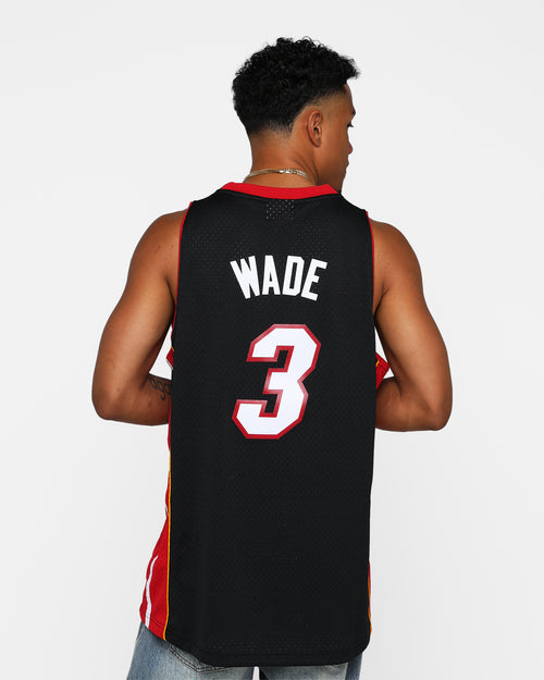 Mitchell & Ness Miami Heat Dwyane Wade 2012-2013 Swing Jersey Black
