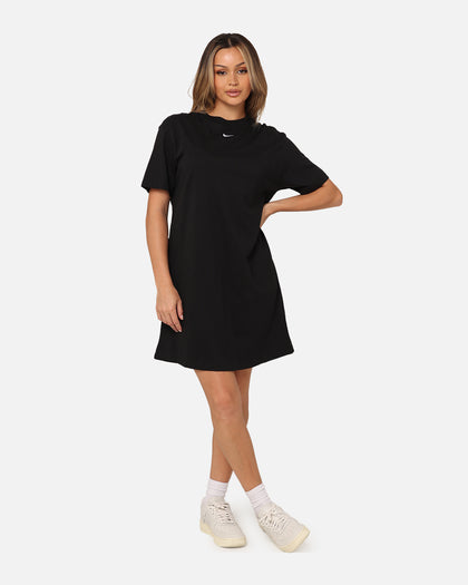 Nike Women's Sportswear Essential Oversized T-Shirt Dress Black/White