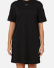 Nike Women's Sportswear Essential Oversized T-Shirt Dress Black/White