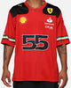 Puma X Scuderia Ferrari Carlos Sainz American Football Jersey Rosso Corsa