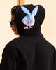Playboy By Culture Kings Lit Bunny Fully Zip Hoodie Black