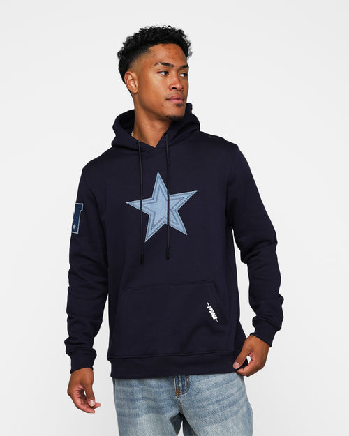 Pro Standard Dallas Cowboys Varsity Blue Hoodie Midnight Navy