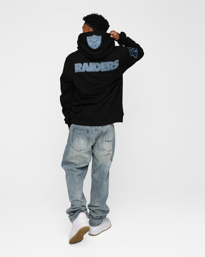 Pro Standard Las Vegas Raiders Varsity Blue Hoodie Black