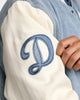 Pro Standard Los Angeles Dodgers Varsity Blue Jacket Denim/Linen