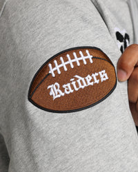 Pro Standard Las Vegas Raiders Pro Prep Hoodie Heather Grey/Black