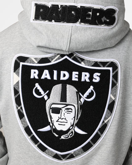 Pro Standard Las Vegas Raiders Pro Prep Hoodie Heather Grey/Black