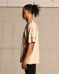 Saint Morta Moto Boxy T-Shirt Stone